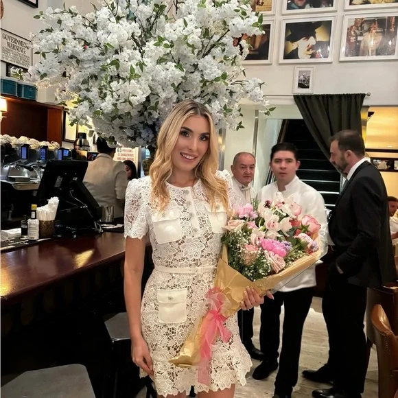 Self-Portrait Floral Lace Mini Dress
Only worn once - Picture 3 of 3